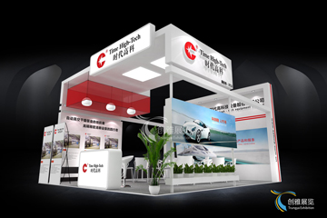 展台设计案例9-时代高科